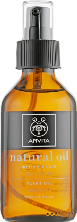 Натуральное масло миндаля - Apivita Aromatherapy Organic Almond Oil — фото N2