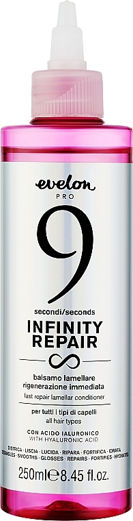 Кондиционер для быстрого восстановления волос - Parisienne Italia Evelon Pro Infinity Repair Fast Repair Lamellar Conditioner — фото N1