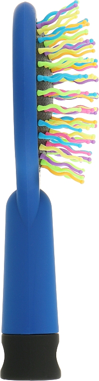 Расческа Rainbow Brush для объема, синяя - Ласковая — фото N3