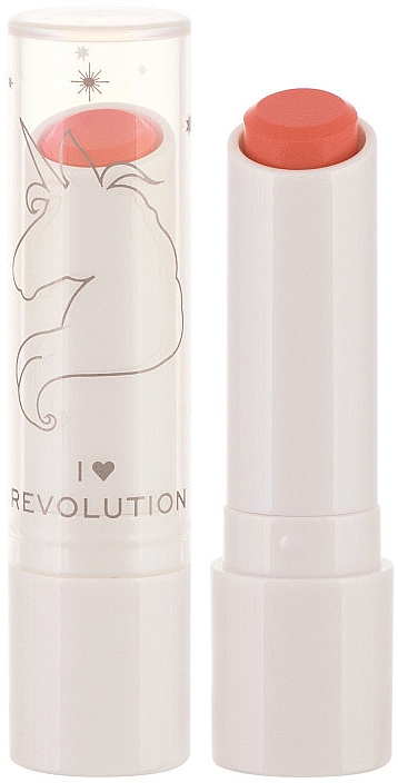 Бальзам для губ с мерцающим эффектом - I Heart Revolution Unicorn Heart Glow Lip Balm — фото N1