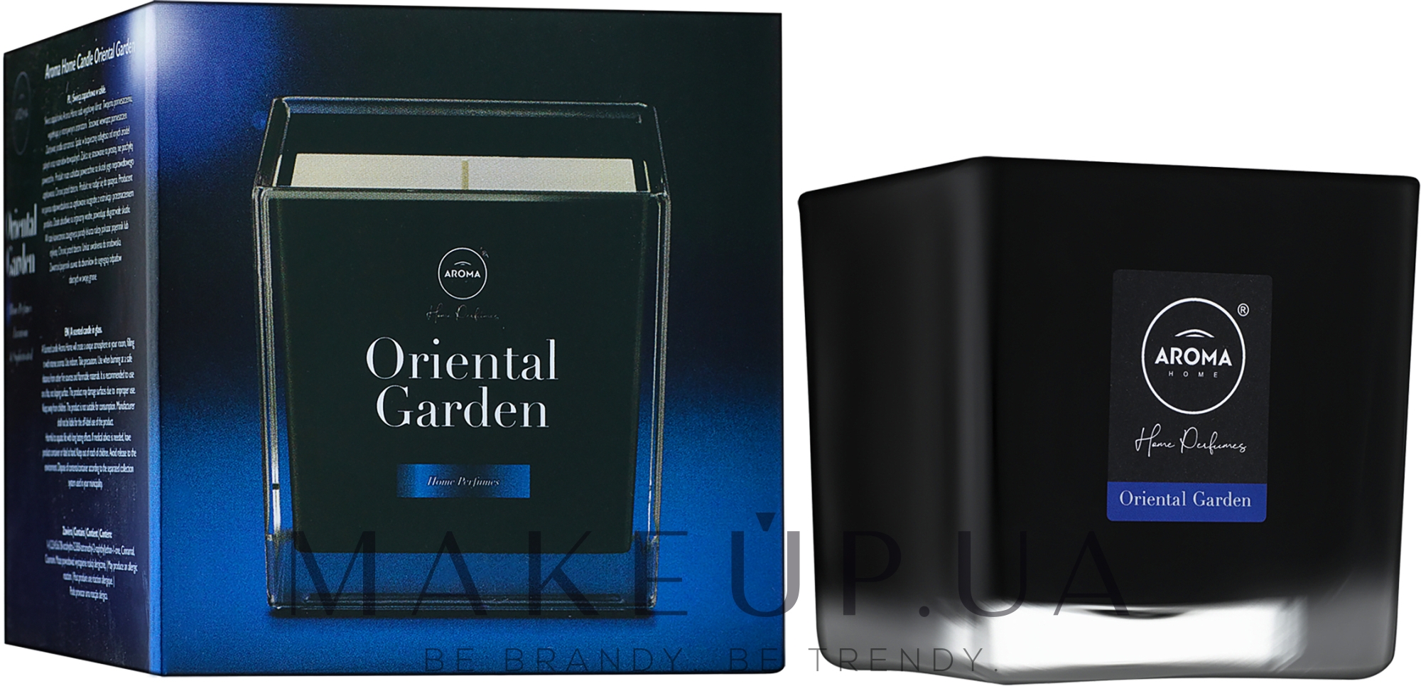 Aroma Home Black Series Oriental Garden - Ароматична свічка — фото 155ml