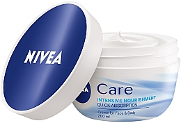 Крем для тела и лица - NIVEA Care Intensive Nourishment Face & Body Creme — фото N2