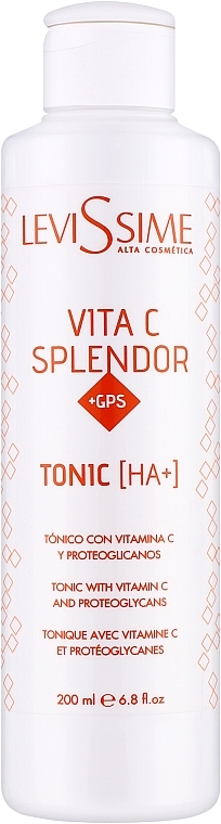 Тоник с витамином С - LeviSsime Vita C Splendor + GPS Tonic [HA +] — фото N1