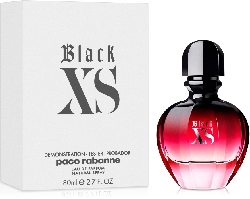 Paco Rabanne Black XS Eau - Парфюмировнная вода (тестер с крышечкой) — фото N2