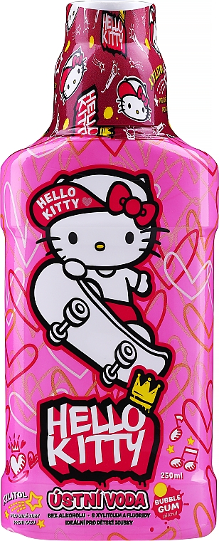 Дитячий ополіскувач для рота - VitalCare Hello Kitty — фото N1