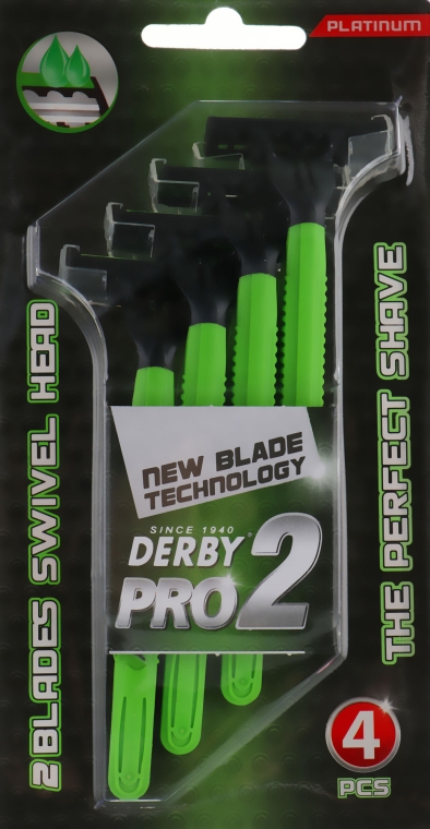 Одноразовый станок для бритья - Derby Pro 2 — фото N1