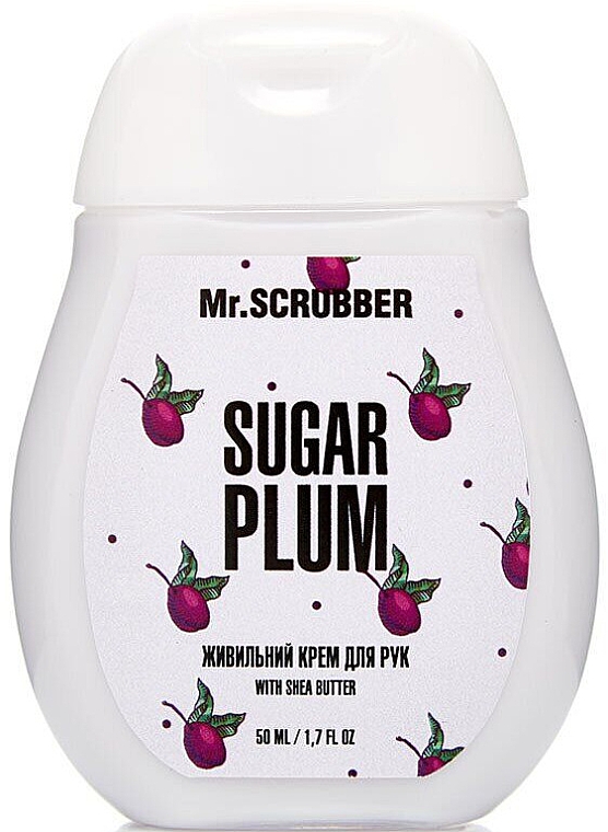 Питательный крем для рук - Mr.Scrubber Sugar Plum With Shea Butter — фото N1