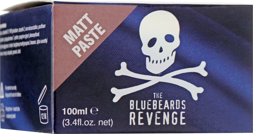 Матирующая паста для укладки волос - The Bluebeards Revenge Matt Paste — фото N2