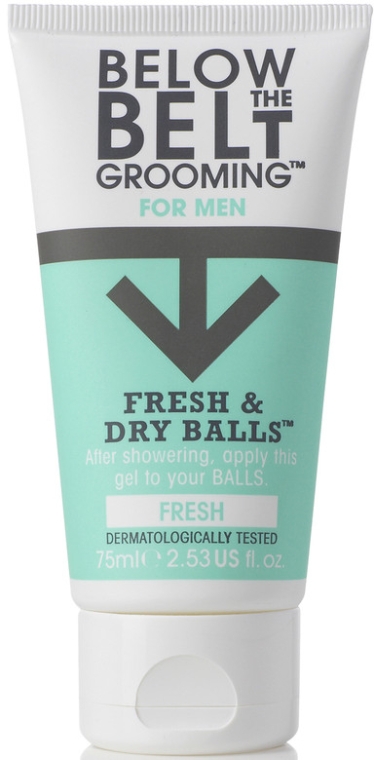 Гель для интимной гигиены для мужчин - Below The Belt Grooming Fresh & Dry Fresh — фото N1