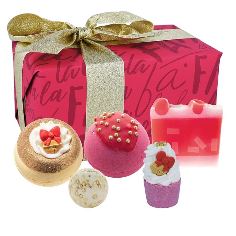 Набір бомбочок для ванни - Bomb Cosmetics Fa La La Festive Gift Set — фото N1