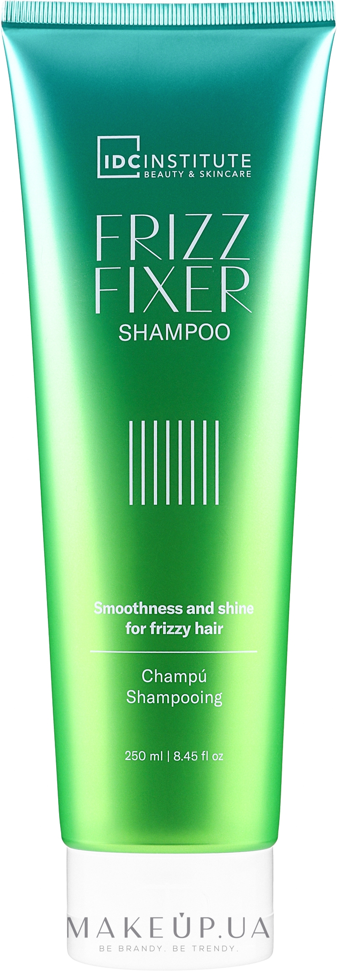  Розгладжувальний шампунь - IDC Institute Frizz Fixer Anti-Frizz Shampoo — фото 250ml