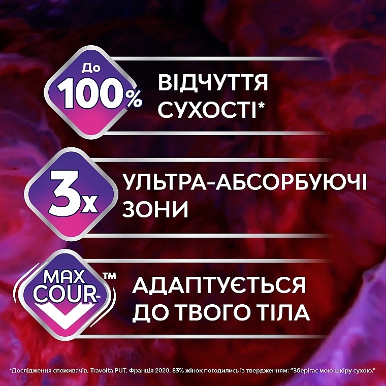 Прокладки гігієнічні нічні з крильцями, 16 шт.