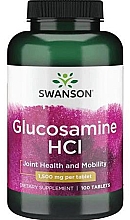 Парфумерія, косметика Харчова добавка "Глюкозамін ХСЛ", 1500 мг - Swanson Glucosamine HCL
