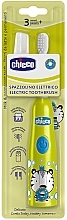 Электрическая зубная щетка для детей 3+, зебра - Chicco Milk And Permanent Teeth Electric Toothbrush — фото N2