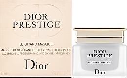 Маска для обличчя "Інтенсивне насичення киснем" - Dior Prestige La Grand Masque — фото N2