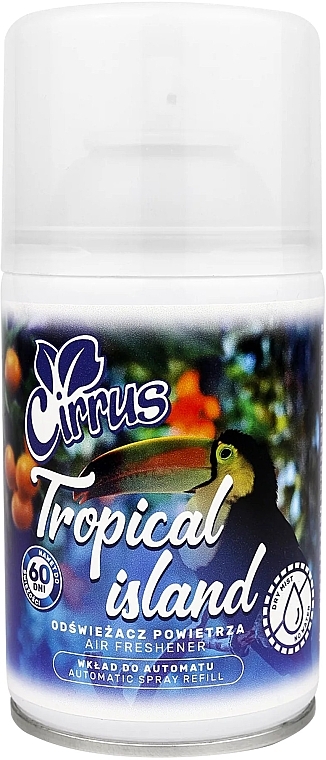 Наполнитель для автоматического освежителя воздуха "Tropical Island" - Cirrus — фото N1