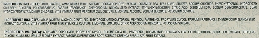 Набор "Контроль потери волос" - Emmebi Italia Natural Solution Hair Loss Remedy Programm (shm/250ml + lot/100ml + patch/30pcs) — фото N3