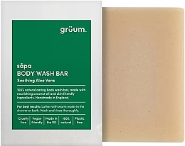 Парфумерія, косметика Мило для тіла з алое вера - Gruum Sapa Body Bar Aloe Vera