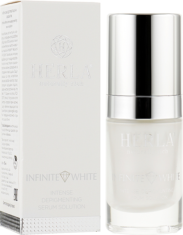Интенсивная депигментационная сыворотка для лица - Herla Infinite White Intense Depigmenting Serum Solution — фото N2