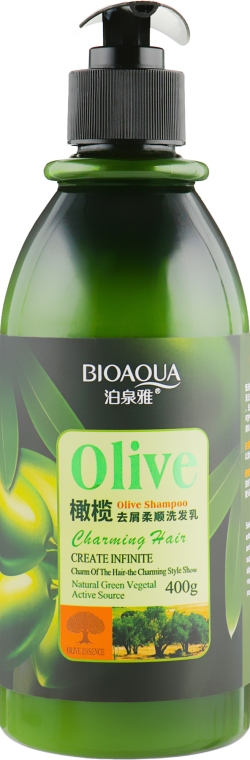 Шампунь з олією оливи - Bioaqua Olive Shampoo — фото N1