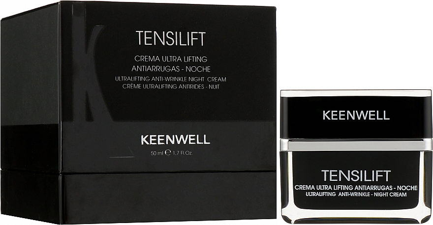 Крем ультралифтинговый омолаживающий ночной - Keenwell Tensilift Ultralifting Anti-Wrinkle Night Cream — фото N2