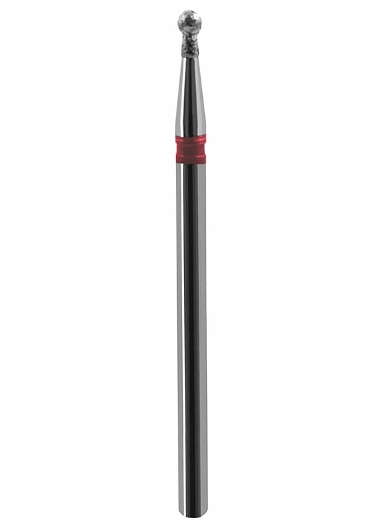 Алмазная фреза DK1 "Ball", деликатная, красная - Sunone Diamond Nail Drill — фото N2