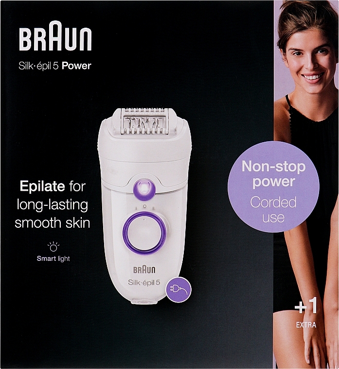 Епілятор - Braun Silk Epil SE-5-505P — фото N2