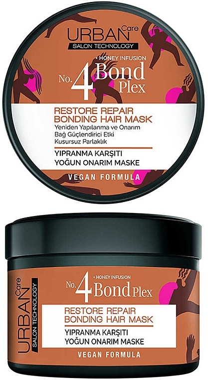 Відновлювальна маска для волосся - Urban Care Bond Plex No. 4 Restore Repair Bonding Hair Mask — фото N2