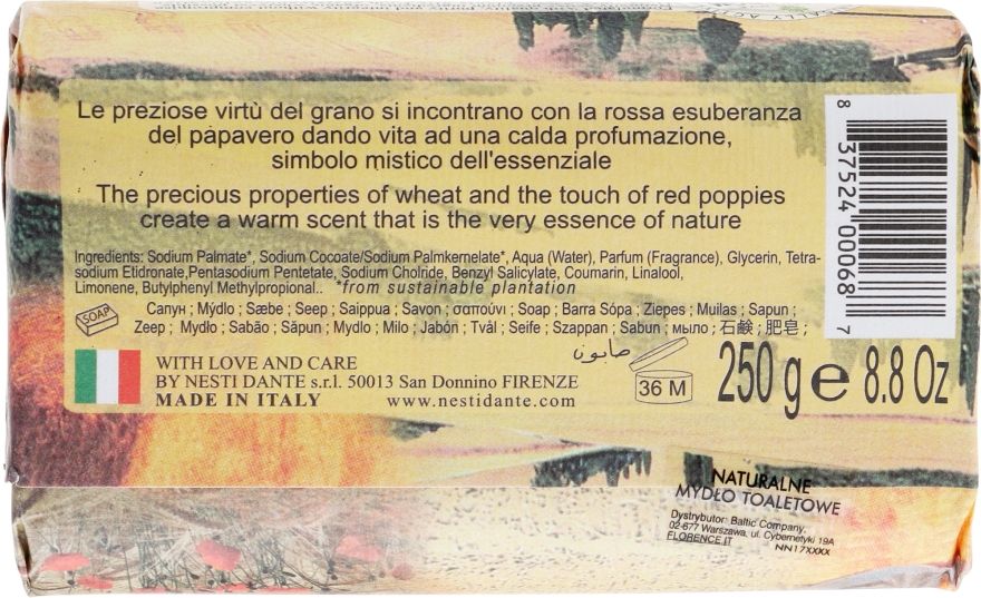 Мыло "Золотая Страна" - Nesti Dante Emozioni a Toscana Soap — фото N2