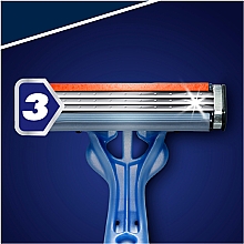Набор одноразовых станков для бритья, 16 шт - Gillette Blue 3 Smooth — фото N2