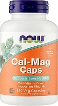 Капсулы "Кальций-Магний" - Now Foods Cal-Mag Caps — фото N1