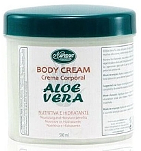 Парфумерія, косметика Крем для тіла з алое вера - Nurana Aloe Vera Body Cream