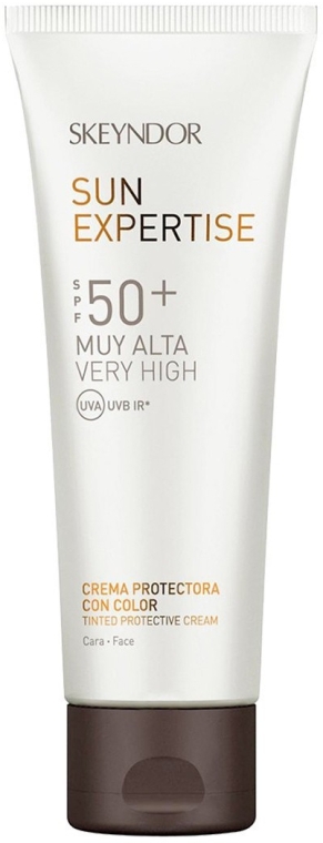 Тонуючий сонцезахисний крем SPF 50 - Skeyndor Sun Expertise Tinted Protective Cream SPF50 — фото N1