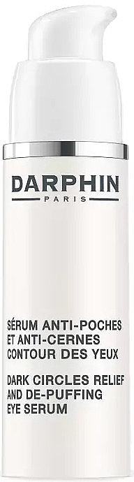 Сыворотка для контура глаз против темных кругов и отечности - Darphin Dark Circle Relief And De-Puffing Eye Serum — фото N1