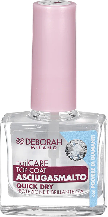 Швидковисихальне верхнє покриття для нігтів - Deborah Quick Dry — фото N1