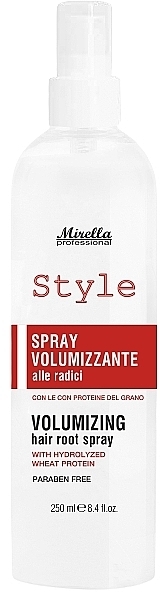 Спрей для прикореневого об'єму волосся - Mirella Style Volumizing Spray