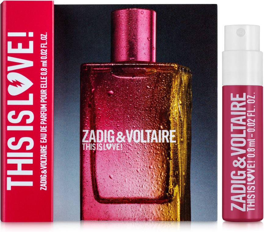 Zadig & Voltaire This is Love! for Her - Парфумована вода (пробник)