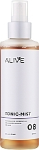 Тонік-міст для сухої, чутливої, нормальної та комбінованої шкіри - ALIVE Cosmetics Tonic-Mist 08 — фото N3