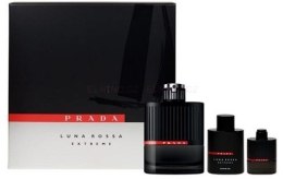 Парфумерія, косметика Prada Luna Rossa Extreme - Набір (edp 100ml + s/g 100ml + mini 9ml)