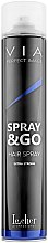 Парфумерія, косметика Лак  для волосся, екстрасильна фіксація - Lecher Professional Via Perfect Image Spray & Go Strong Hairspray
