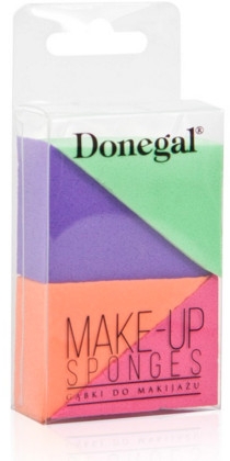 Спонжі для макіяжу, 4 шт., 4305 - Donegal Sponge Make-Up — фото N1