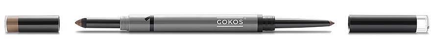 Пудра и карандаш для бровей - Gokos Brow Duo — фото N2