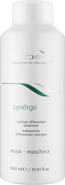 Маска для шкіри голови та волосся - Nubea Synergo Synergic Differential Treatment — фото N3