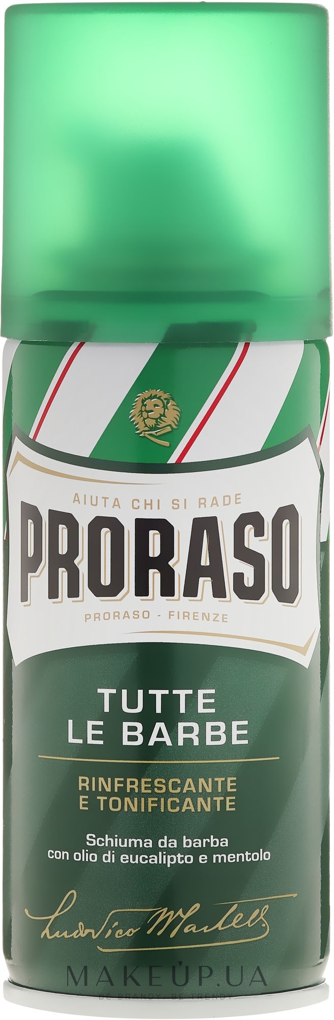 Пена для бритья - Proraso Green Foam — фото 100ml