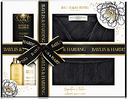 Парфумерія, косметика Набір - Baylis & Harding Sweet Mandarin & Grapefruit (sh/gel/100ml + b/lot/100ml + b/salt/ 75g + robe)