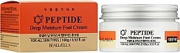 Глибоко зволожувальний крем для ніг та ліктів з пептидом - Beausella Peptide Deep Moisture Foot Cream — фото N2