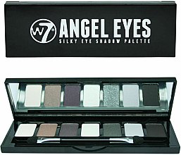 Духи, Парфюмерия, косметика Палетка теней для век, 7 цветов - W7 Eyes Shadow Palette Angel Eyes