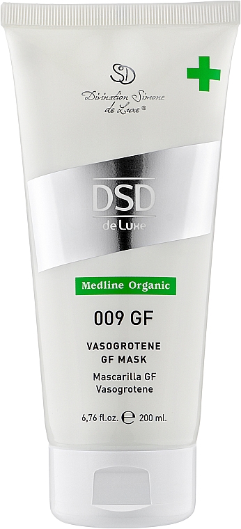 Маска "Вазогротен" з факторами росту № 009 - Simone DSD de Luxe Medline Organic Vasogrotene Gf Mask — фото N1