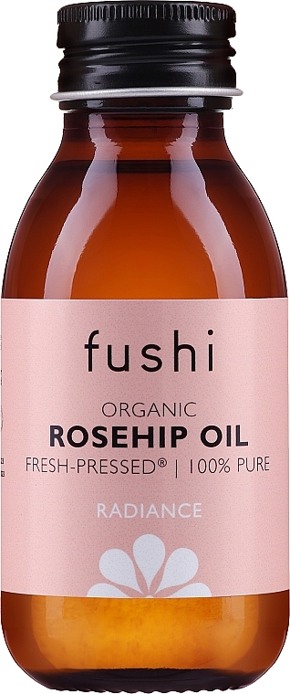 Масло шиповника - Fushi Organic Cold-Pressed Rosehip Oil — фото N1