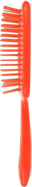 Расческа для волос, неоново-оранжевая - Janeke Superbrush — фото N3
